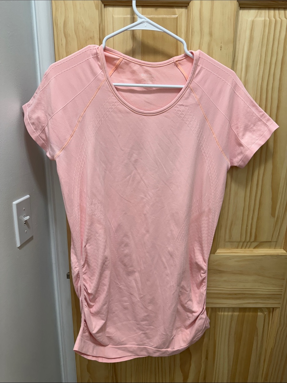 Athleta Light Pink Short Sleeve - Maternity